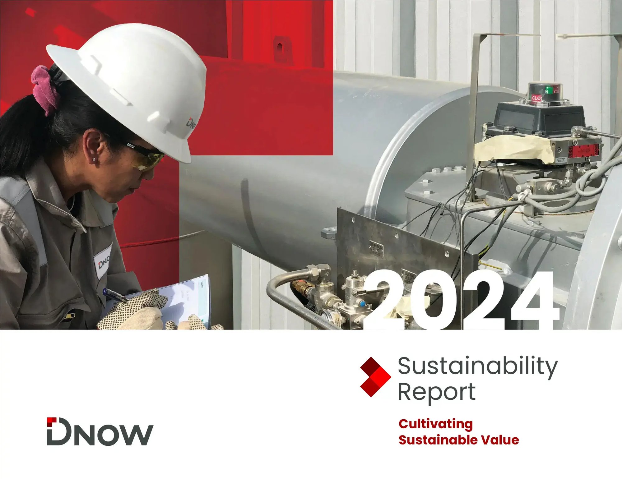 DNOW-2024-Sustainability-Report-Cover-Page