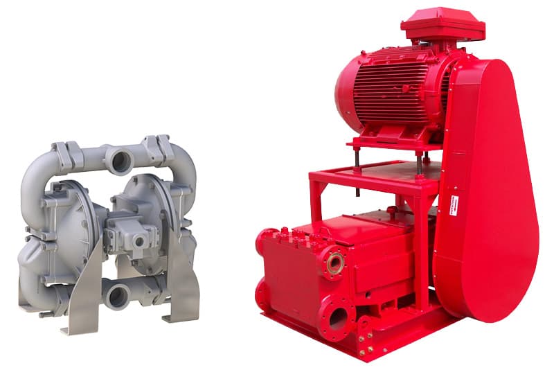 Positive displacement pumps